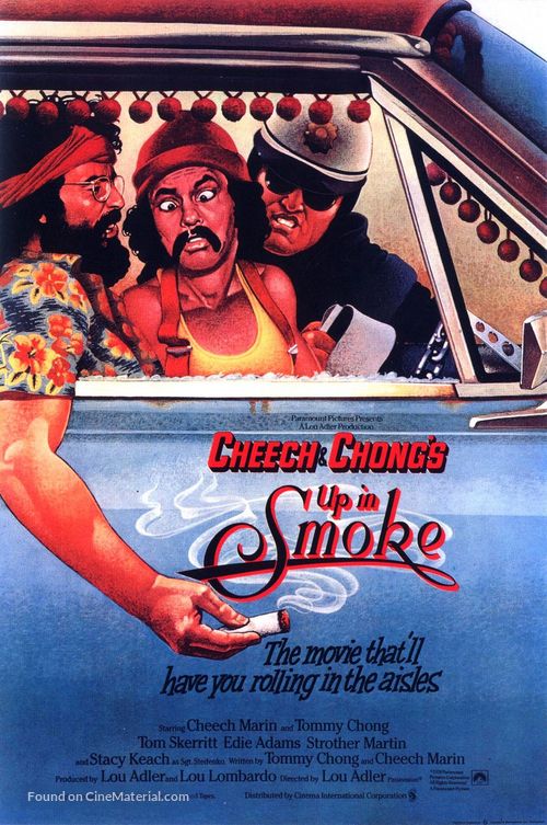 Up in Smoke - British Movie Poster