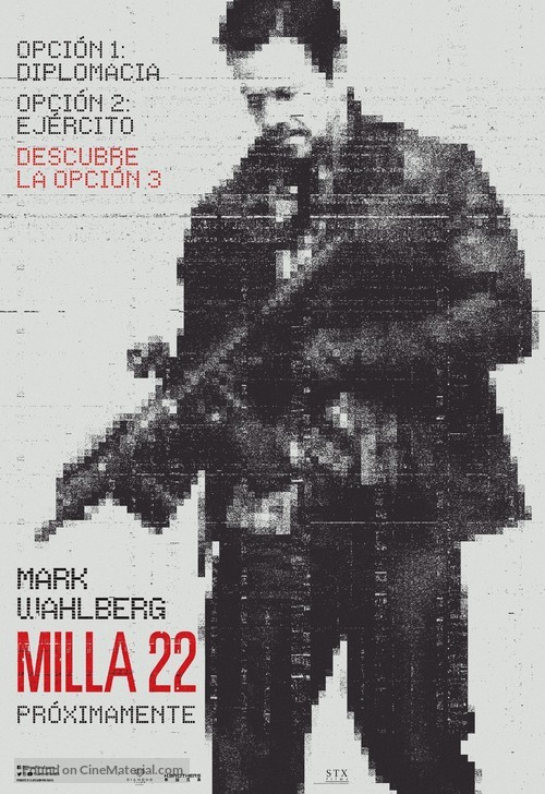 Mile 22 - Spanish Movie Poster