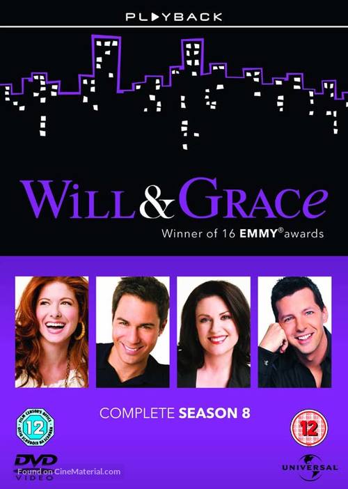 &quot;Will &amp; Grace&quot; - British DVD movie cover