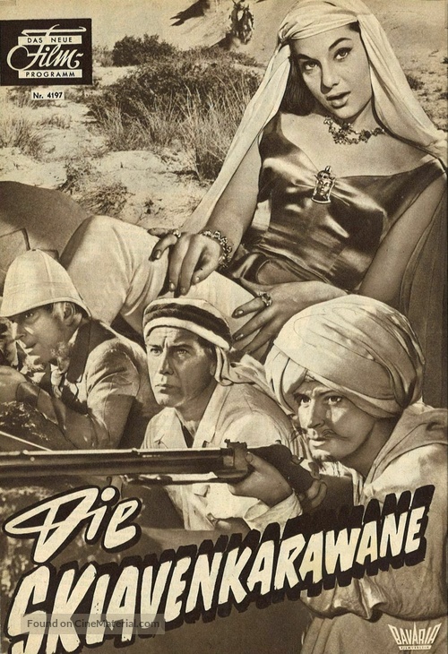 Die Sklavenkarawane - German poster