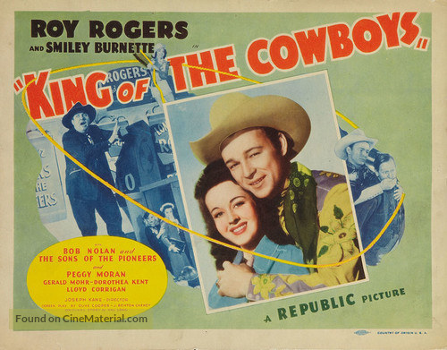 King of the Cowboys - Movie Poster