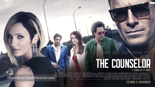 The Counselor - Norwegian Movie Poster