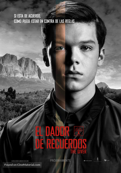 The Giver - Mexican Movie Poster