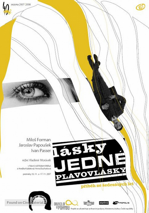 L&aacute;sky jedn&eacute; plavovl&aacute;sky - Czech Movie Poster