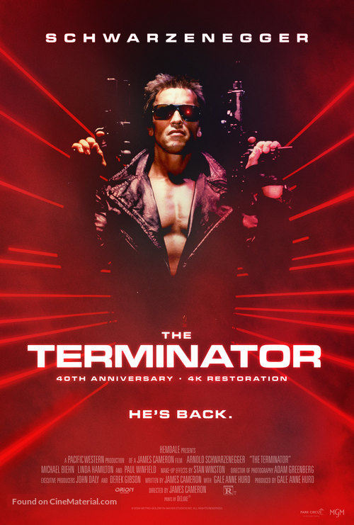 The Terminator - British Movie Poster