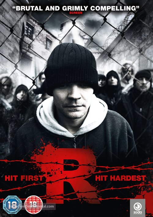 R - British DVD movie cover
