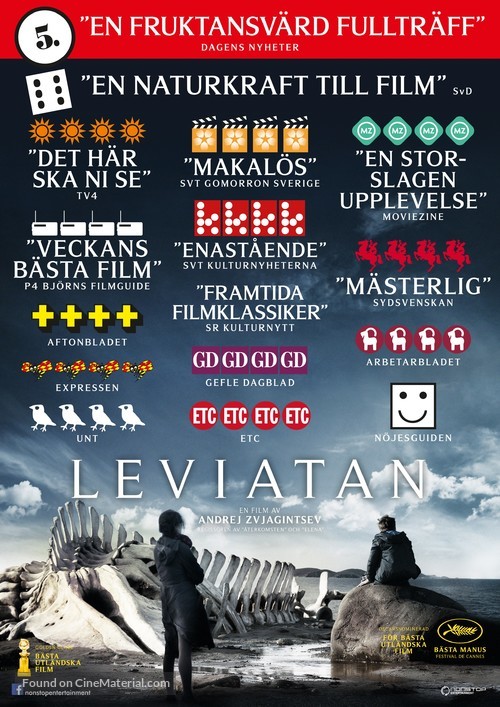 Leviathan - Swedish Movie Poster