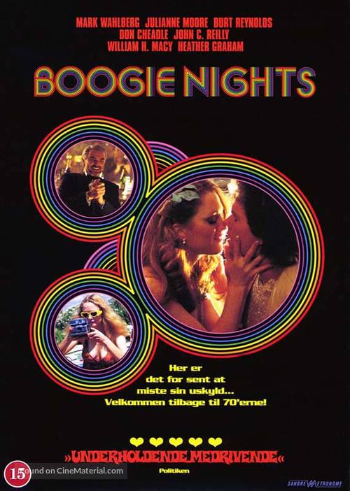 Boogie Nights - Danish DVD movie cover