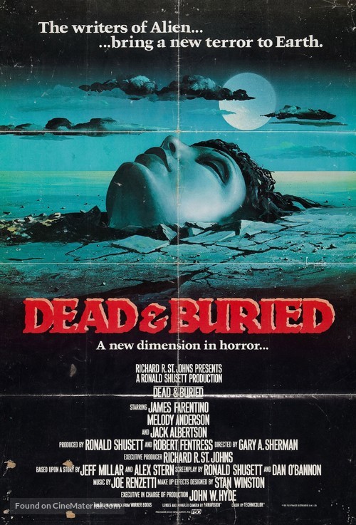 Dead &amp; Buried - British Movie Poster