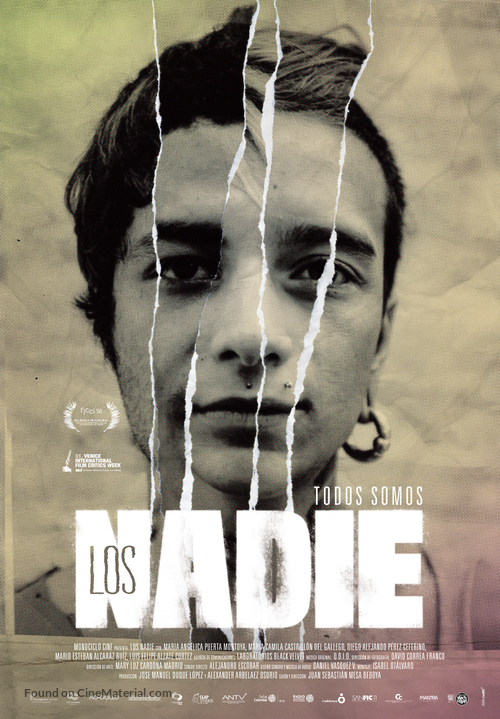 Los Nadie - Colombian Movie Poster