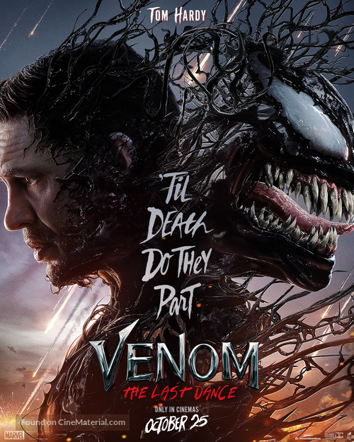 Venom: The Last Dance - British Movie Poster