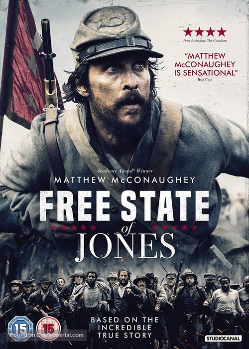 Free State of Jones - British Movie Cover