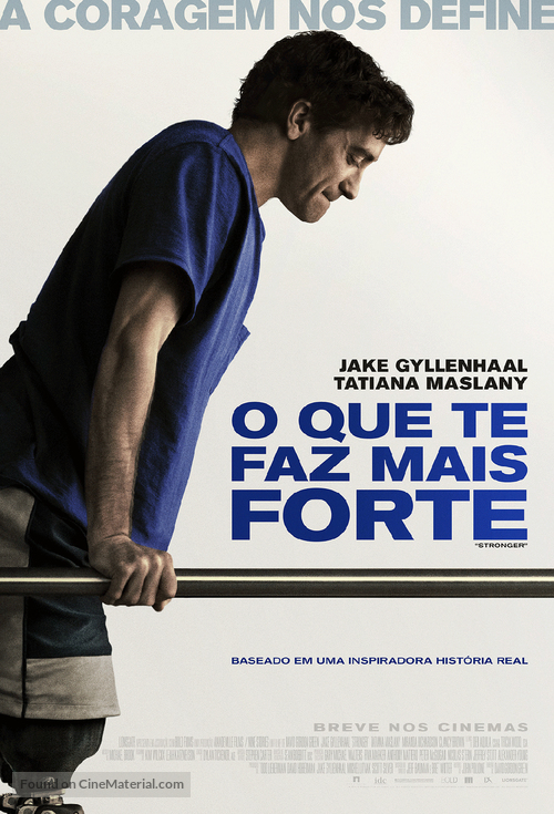 Stronger - Brazilian Movie Poster