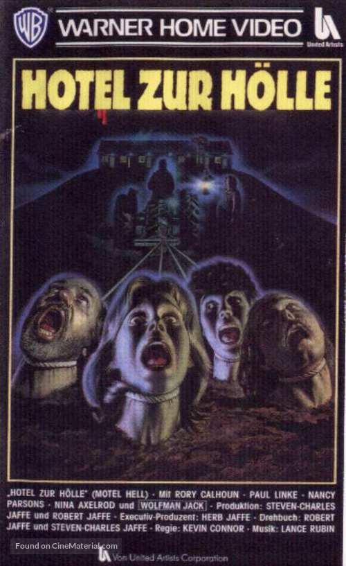 Motel Hell - German VHS movie cover