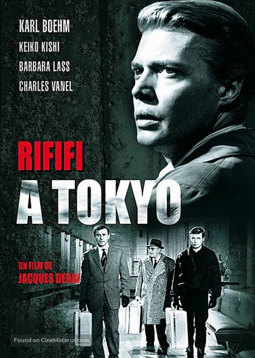 Rififi &agrave; Tokyo - French DVD movie cover
