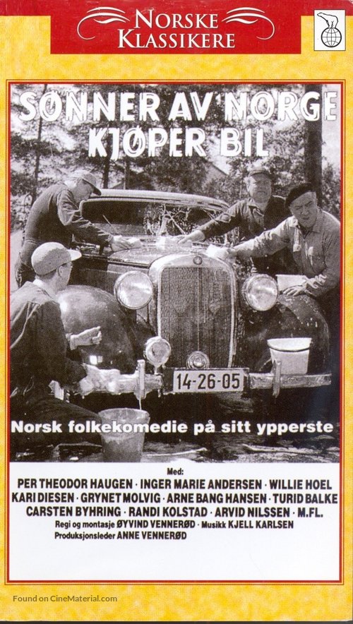 S&oslash;nner av Norge kj&oslash;per bil - Norwegian Movie Cover