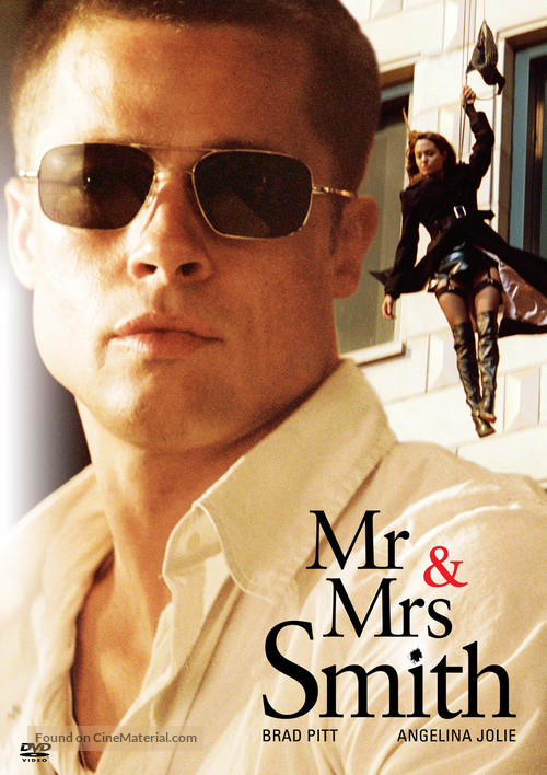 Mr. &amp; Mrs. Smith - DVD movie cover