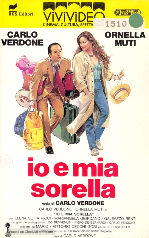 Io e mia sorella - Italian VHS movie cover