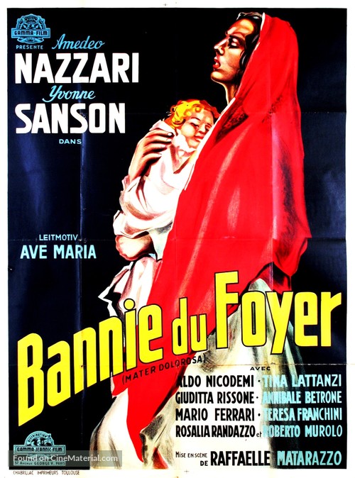 Tormento - French Movie Poster