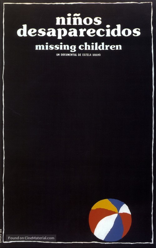 Ni&ntilde;os desaparecidos - Cuban Movie Poster
