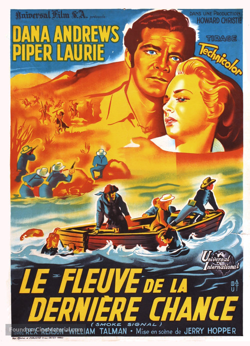 Smoke Signal - French Movie Poster