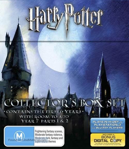 Harry Potter and the Philosopher&#039;s Stone - Australian Blu-Ray movie cover
