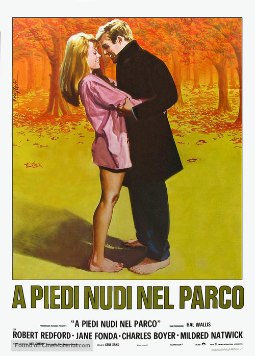 Barefoot in the Park - Italian Movie Poster