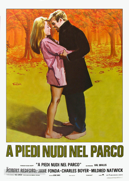 Barefoot in the Park - Italian Movie Poster