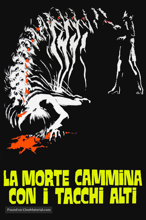 La morte cammina con i tacchi alti - Italian Movie Poster