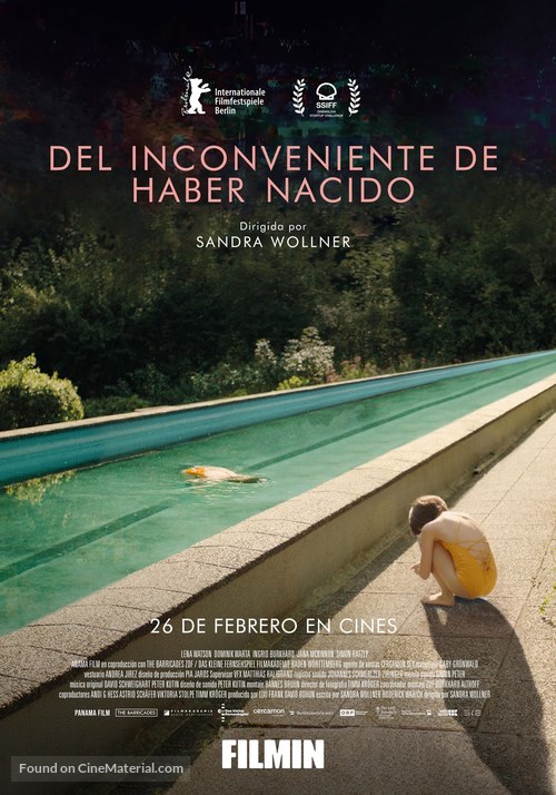 The Trouble with Being Born - Spanish Movie Poster