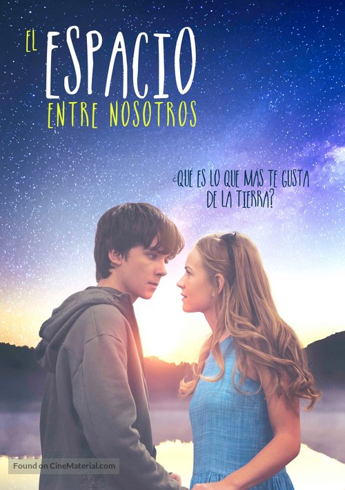 The Space Between Us - Argentinian Movie Cover