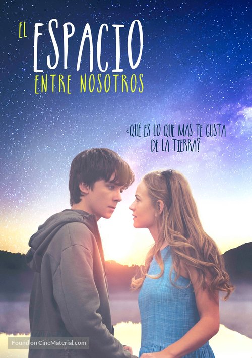 The Space Between Us - Argentinian Movie Cover