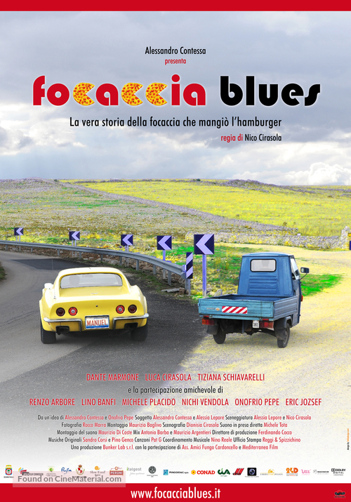 Focaccia blues - Italian Movie Poster