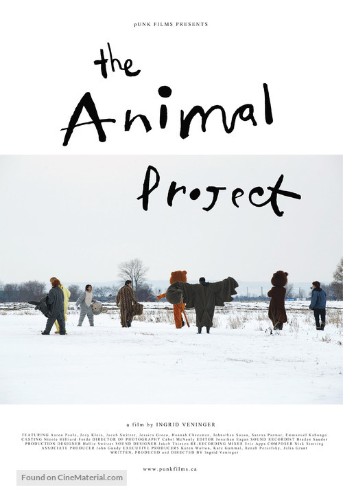The Animal Project - Canadian Movie Poster