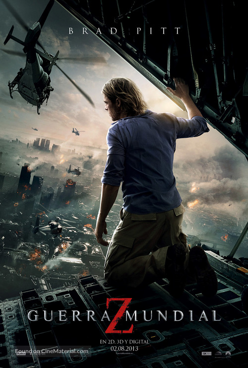 World War Z - Spanish Movie Poster