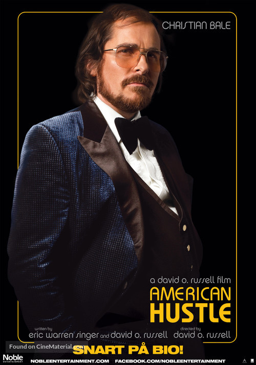 American Hustle - Swedish Movie Poster