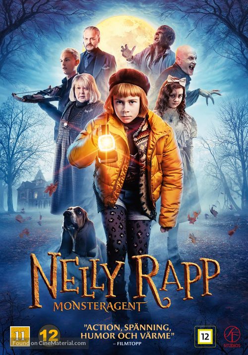 Nelly Rapp - Monsteragent - Swedish DVD movie cover