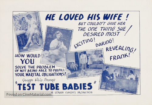 Test Tube Babies - poster