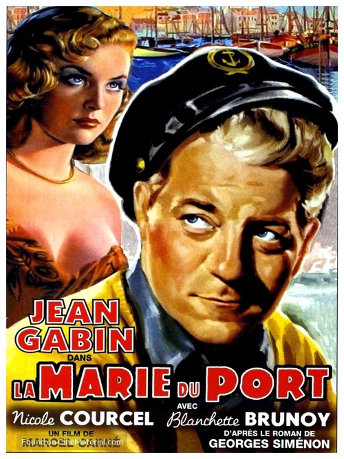 Marie du port, La - Belgian Movie Poster