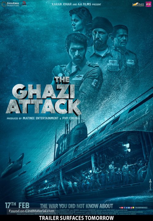 The Ghazi Attack - Indian Movie Poster
