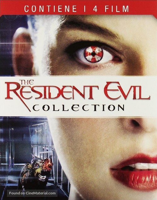 Resident Evil - Italian Blu-Ray movie cover