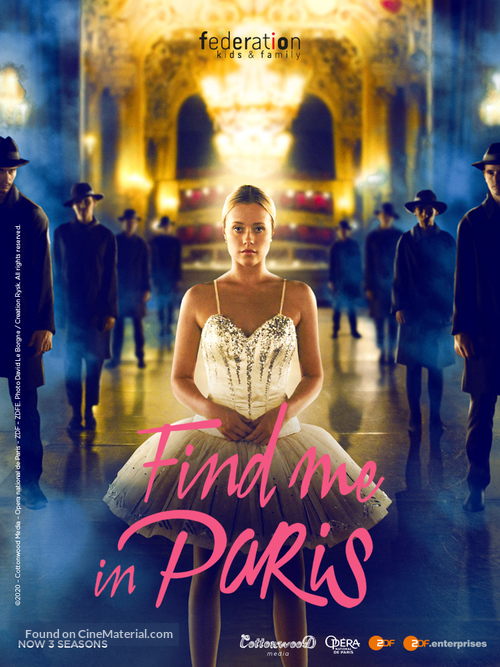 &quot;Find Me in Paris&quot; - German Movie Poster