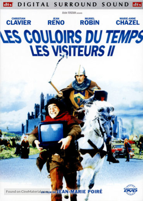 Les couloirs du temps: Les visiteurs 2 - French DVD movie cover