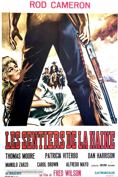Il piombo e la carne - French Movie Poster