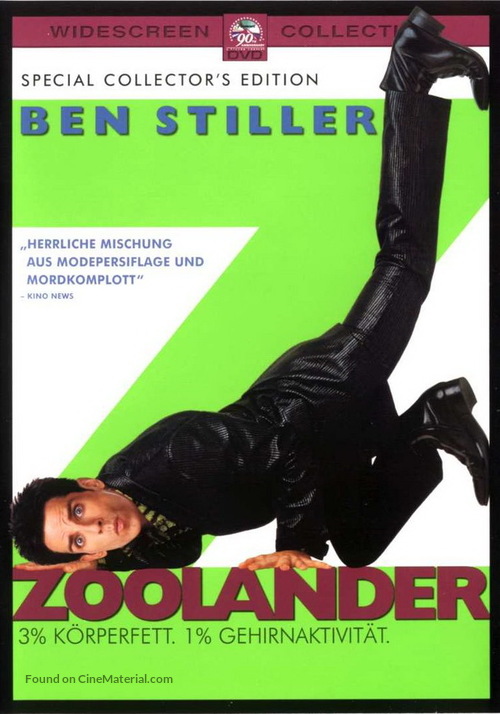 Zoolander - German Movie Cover