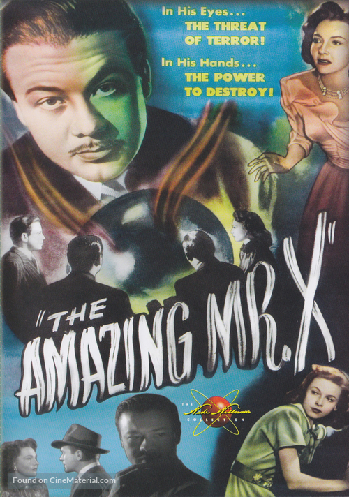 The Amazing Mr. X - DVD movie cover
