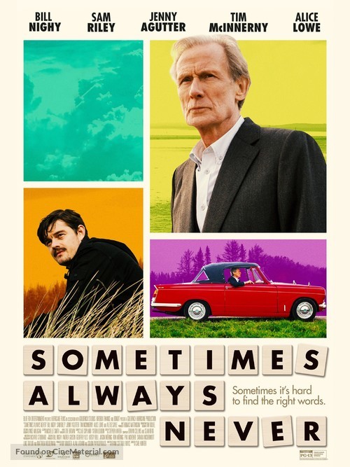 Sometimes Always Never - Movie Poster