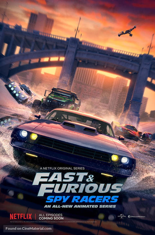 &quot;Fast &amp; Furious: Spy Racers&quot; - Movie Poster