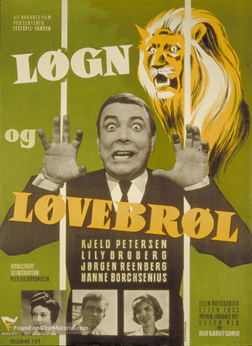 L&oslash;gn og l&oslash;vebr&oslash;l - Danish Movie Poster