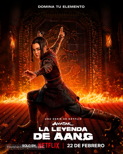 &quot;Avatar: The Last Airbender&quot; - Spanish Movie Poster